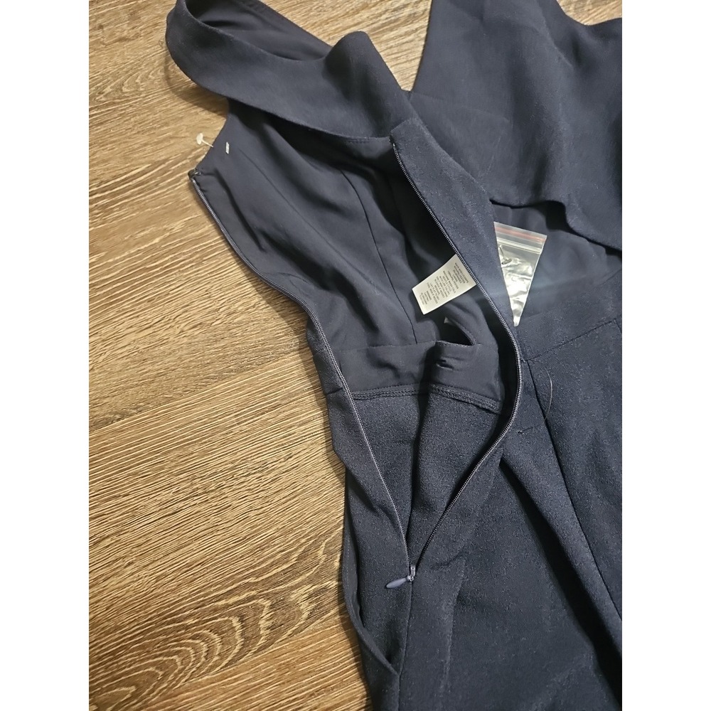 Chelsea 28 Sleeveless Cutout Back Navy Jumpsuit‎ Size 2 - Picture 8 of 14